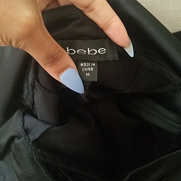 Bebe Black Sheath Dress size M - Picture 3 of 4